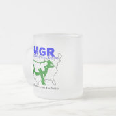Nationale Register-Raum-Tasse Murrays graue Mattglastasse (Vorderseite Links)