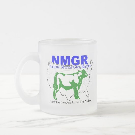 Nationale Register-Raum-Tasse Murrays graue Mattglastasse (Links)