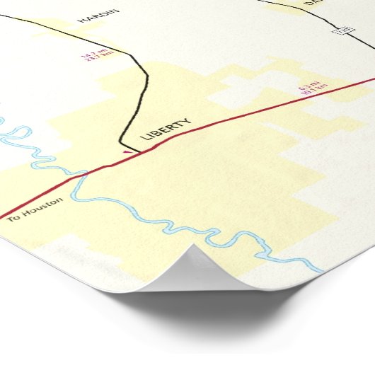 Nationale Reserve für große Datenmengen Poster (Ecke)