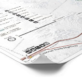 Nationale Reserve Mojave Poster (Ecke)