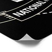 Nationale Rundfunk-Tagessigne und Abzeichen-Poster Poster (Ecke)