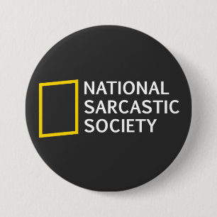 Nationale Sarcastische Gesellschaft Button