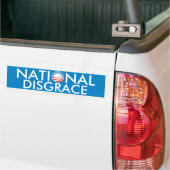 Nationale Schande Obama Autoaufkleber (Auf Lkw)