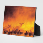 Nationale Schutzhütte Bosque del Apache, NM Fotoplatte (Seite)