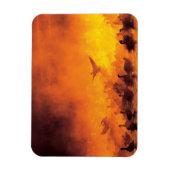 Nationale Schutzhütte Bosque del Apache, NM Magnet (Vertikal)