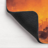 Nationale Schutzhütte Bosque del Apache, NM Mousepad (Ecke)