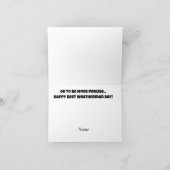 Nationale Tageskarte des Wetters - Männchen Karte (Innenseite)