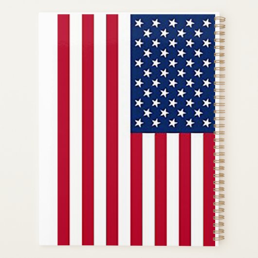 Nationale USA Planer (Rückseite)