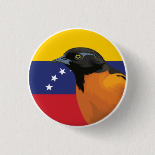 Nationale venezolanische troupielle venezolanische button