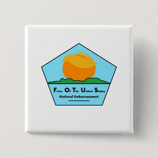 Nationale Verarmung Button (Vorderseite)