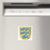 Nationale Wappen Dänemarks (keine Krone) Magnet (In Situ (Geschirrspüler))