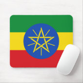 Nationale Weltflagge Äthiopiens Mousepad (Mit Mouse)