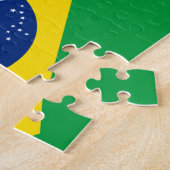 Nationale Weltflagge Brasiliens Puzzle (Seite)