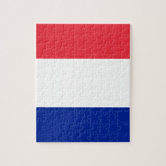 Nationale Weltflagge Frankreichs Puzzle (Vertikal)