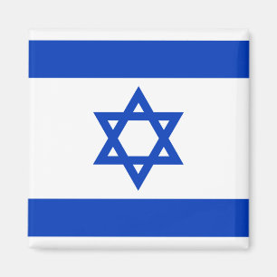 Nationale Weltflagge Israels Magnet