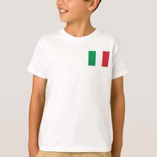 Nationale Weltflagge Italiens T-Shirt