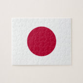 Nationale Weltflagge Japans Puzzle (Horizontal)