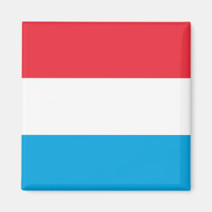 Nationale Weltflagge Luxemburgs Magnet