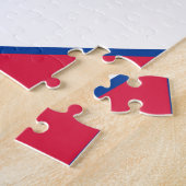 Nationale Weltflagge Nepals Puzzle (Seite)