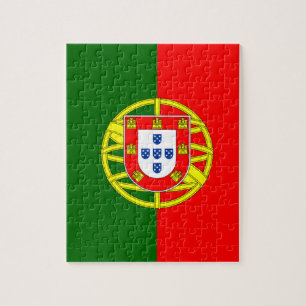 Nationale Weltflagge Portugals Puzzle