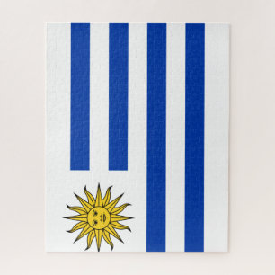 Nationale Weltflagge Uruguays Puzzle