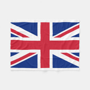 Nationale Weltflagge Vereinigten Königreichs Fleecedecke