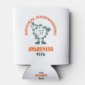 Nationale Woche zur Sensibilisierung für Handwasch Dosenkühler (Rückseite)