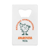 Nationale Woche zur Sensibilisierung für Handwasch Geldbeutel Flaschenöffner (Rückseite)