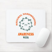 Nationale Woche zur Sensibilisierung für Handwasch Mousepad (Mit Mouse)