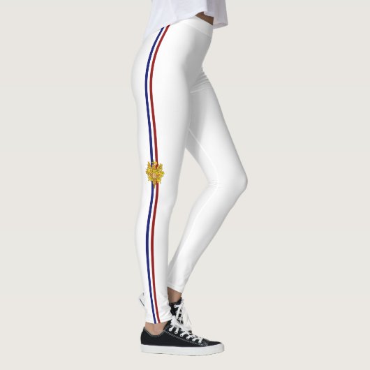 NationalEmblem der französischen Flagge Leggings (Rechts)