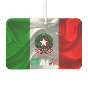 Nationalemblem der italienischen Flagge Autolufterfrischer