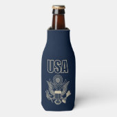 Nationalemblem der USA Flaschenkühler (Flaschenvorderseite)