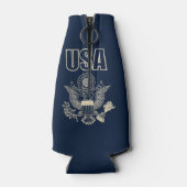 Nationalemblem der USA Flaschenkühler (Rückseite)