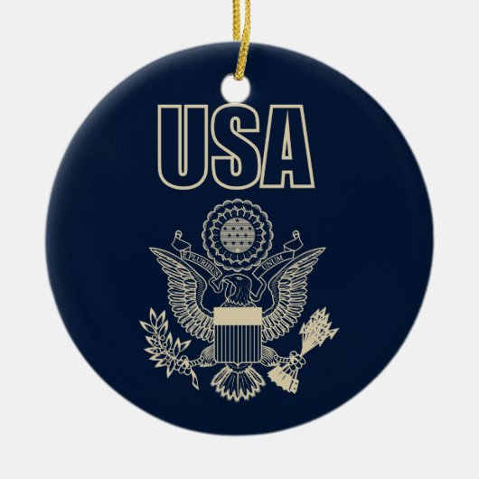 Nationalemblem der USA Keramik Ornament (Vorne)