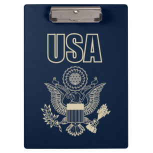 Nationalemblem der USA Klemmbrett
