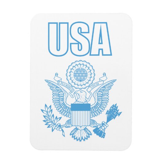 Nationalemblem der USA Magnet (Vertikal)