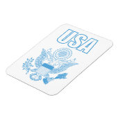 Nationalemblem der USA Magnet (Linke Seite)