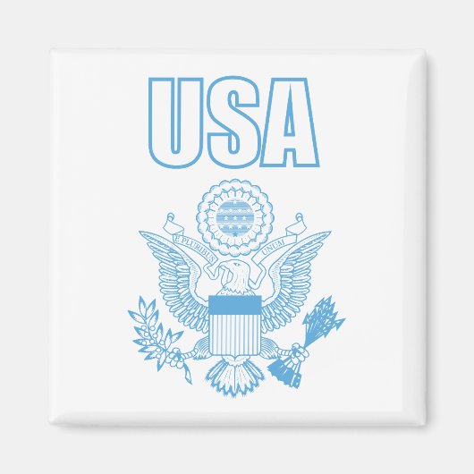 Nationalemblem der USA Magnet (Vorne)
