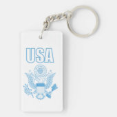 Nationalemblem der USA Schlüsselanhänger (Rückseite)