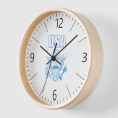 Nationalemblem der USA Uhr (Winkel)