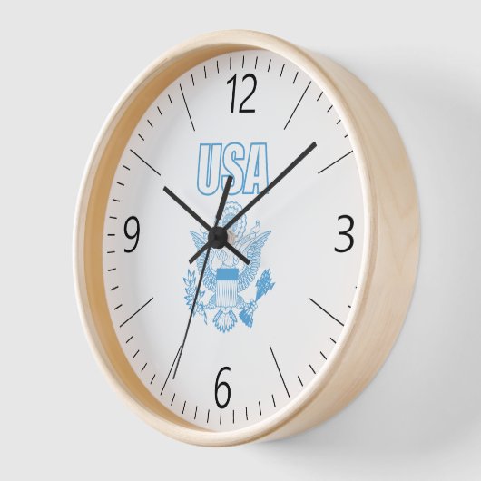 Nationalemblem der USA Uhr (Winkel)
