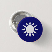 Nationalemblem Taiwans Button (Vorne & Hinten)