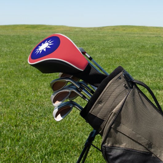 Nationalemblem Taiwans Golf Headcover (In SItu)