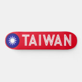 Nationalemblem Taiwans Skateboard (Horizontal)