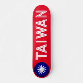 Nationalemblem Taiwans Skateboard (Vorne)