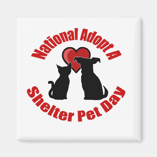 Nationaler Adoptier am Tag der Unterbringung Magnet (Vorne)
