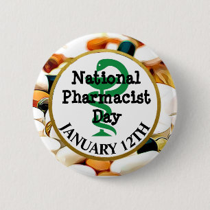 Nationaler Apothekentag 12. Januar Button