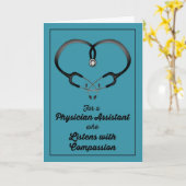 Nationaler Arzt-behilfliche Tageswoche, danke Karte (Gelbe Blume)