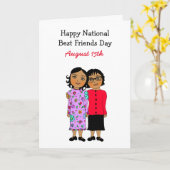 Nationaler August der besten Freunde am 15. Karte (Gelbe Blume)