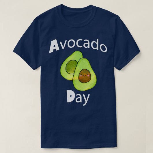 Nationaler Avocado-Tag 3 T-Shirt (Design vorne)